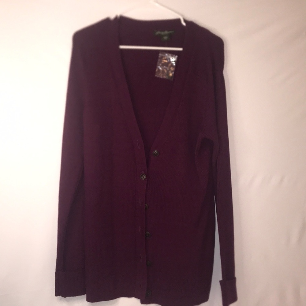 Eddie Bauer Button upsweater